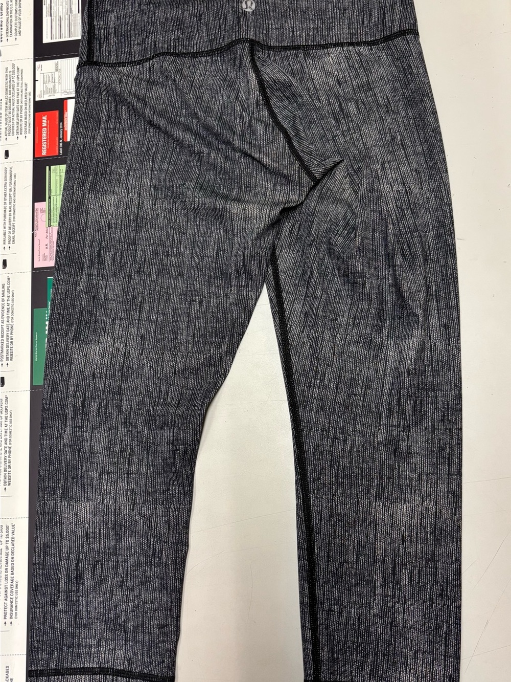 lululemon athletica Gray Heathered Leggings - Picture 2 of 2